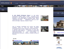 Tablet Screenshot of ghanemgroup.com
